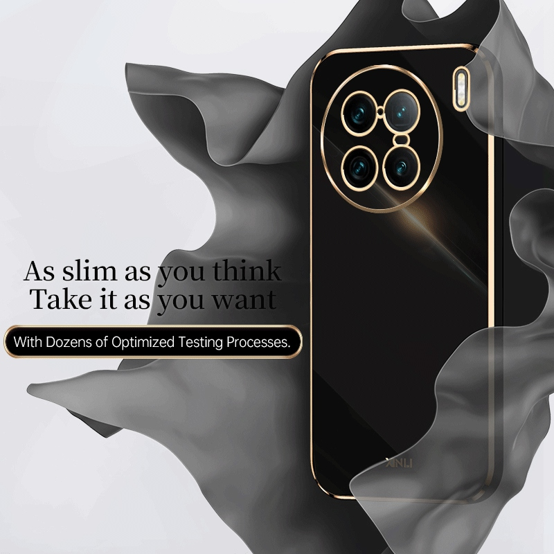 Plating Silicone Case For Vivo X70 X80 X90 Pro Plus Cover Soft TPU Protection Phone Case For Vivo X80 Lite X Note X51 5G Coque_voghion.com