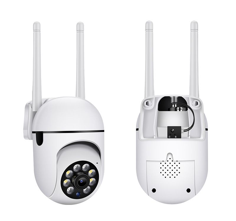 360 Degree Wireless WiFi Home Remote Monitoring HD Bulb Style Security Camera A7_voghion.com