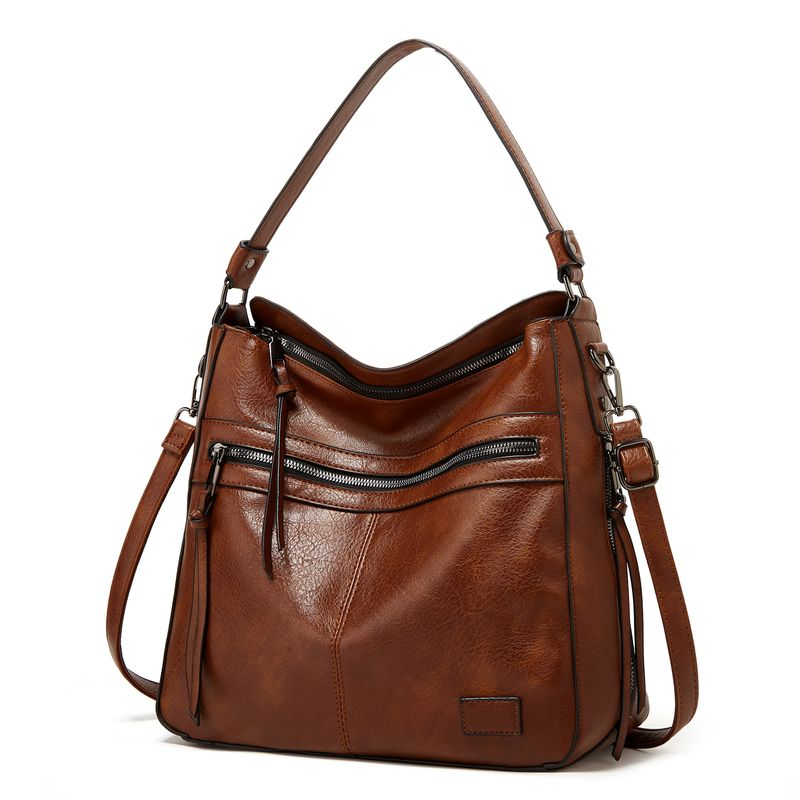Borsa da donna, nuova, alla moda, grande capacità, borsa a tracolla europea con tracolla singola_voghion.com