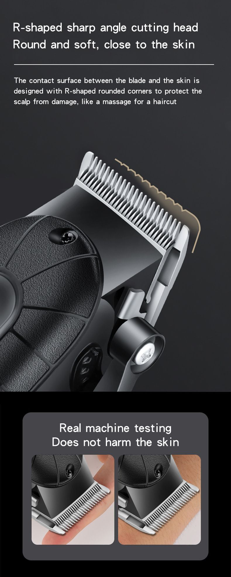 Cortapelos afeitado eléctrico profesional cabeza grasa peluquería tallado cortapelos eléctricos cabeza calva afeitado cortapelos peluquero dedicado_voghion.com