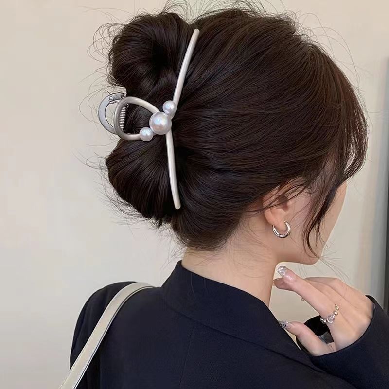 Hot Sale New Fashion Ladies Hair Grab Clips, Versatile Temperament French, Shark Clips, Hair Clips_voghion.com