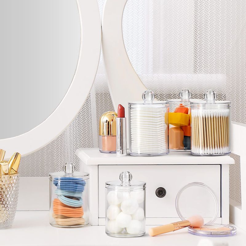 Wandgemonteerde badkamerorganizer met dispenser - Multifunctionele opbergruimte (Waterbestendig, ruimtebesparend ontwerp inclusief 3 verwijderbare containers)_voghion.com