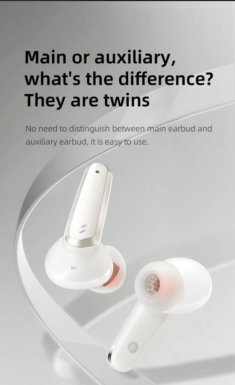 Mibro AC1 ANC Wireless Earphones 42dB Active Noise Cancellation Bluetooth 5.2 Transparency Mode Sport TWS Earbuds_voghion.com