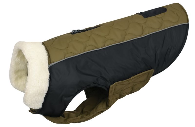 Pocket new pet clothes autumn and winter dog clothes vest cotton coat double sided wearable dog clothes coat clothing_voghion.com