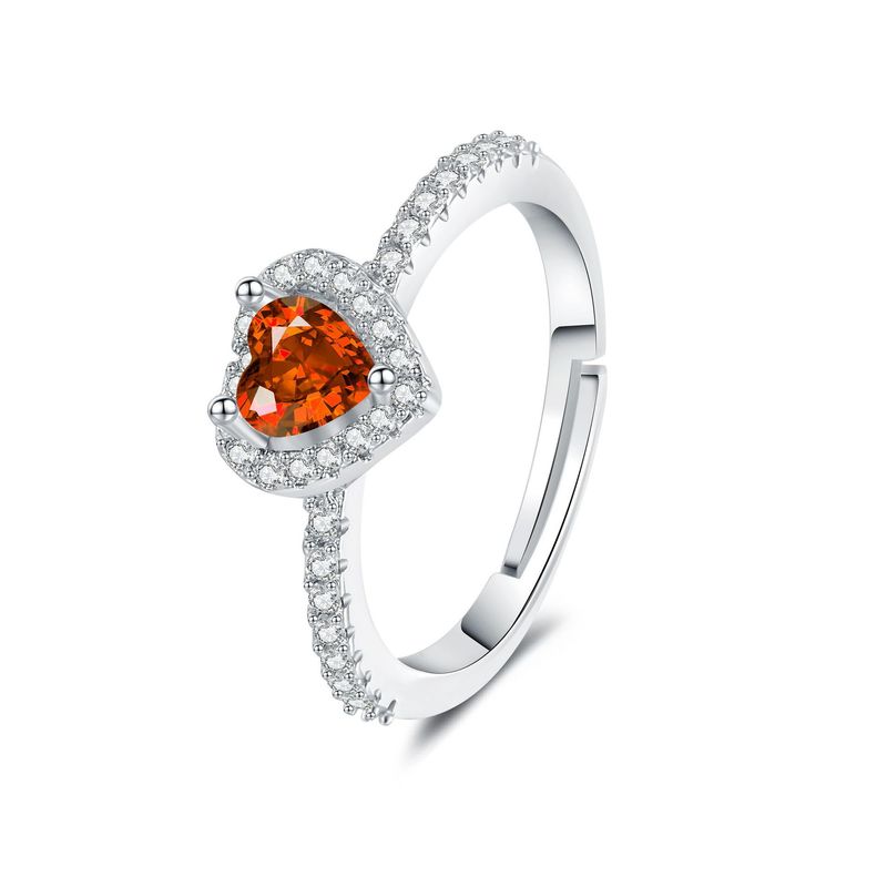 Neuer farbiger Liebesring für Damen, klassischer Mode-Zirkon-Volldiamant-offener Ring_voghion.com