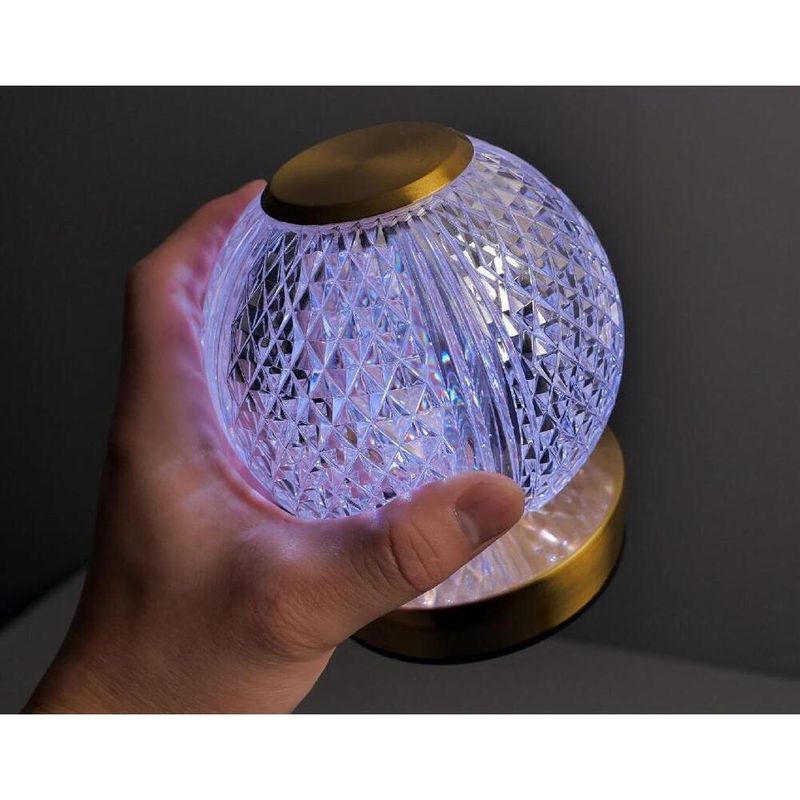 Cross-Border New Spherical Atmosphere Ins Table Nordic Minimalist Night Light Bedside Bedroom Ornament Pat Lamp_voghion.com