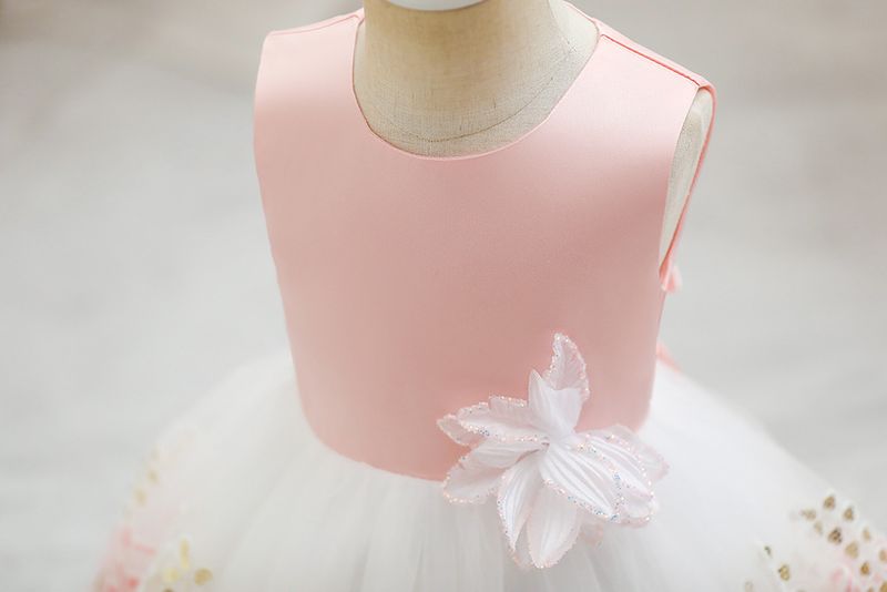 Kinderkleidung Blumenmädchen Kleinkinderkleid Babymädchenkleid Festivalfeier Mädchenkleid Rock_voghion.com