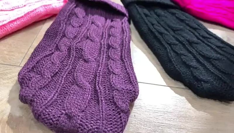 Autumn And Winter Sweater, Chihuahua For Small Dogs, Solid Color Caramel Dog Clothes, Pet Clothes By PawParty Store_voghion.com