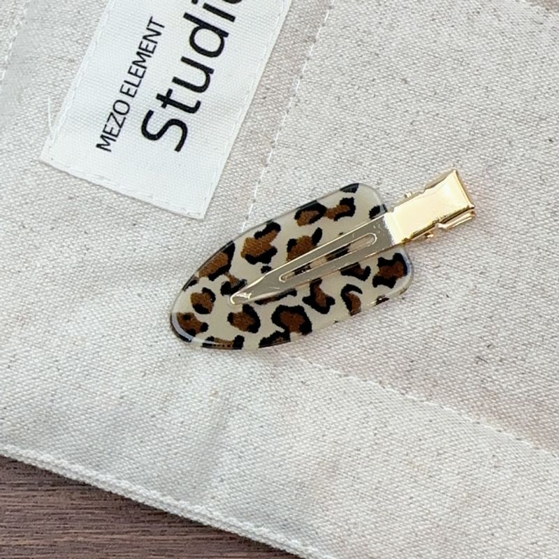 Coreano piccolo e squisito retrò leopardo stampa forcina senza cuciture dolce e fresco ragazza trucco forcina versatile texture forcina rotta_voghion.com