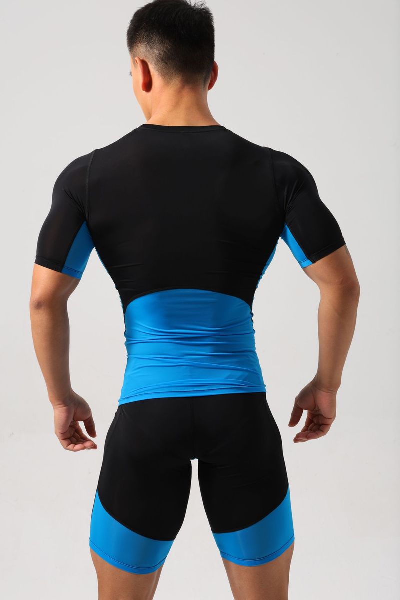 Abbigliamento da uomo, collant fitness color carne, comodi e super elasticizzati_voghion.com