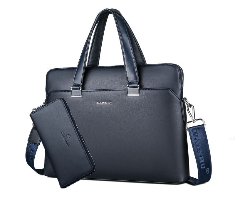 New Kangaroo Men's Handheld Crossbody Business Multifunctional Laptop Bag Direct Sale_voghion.com