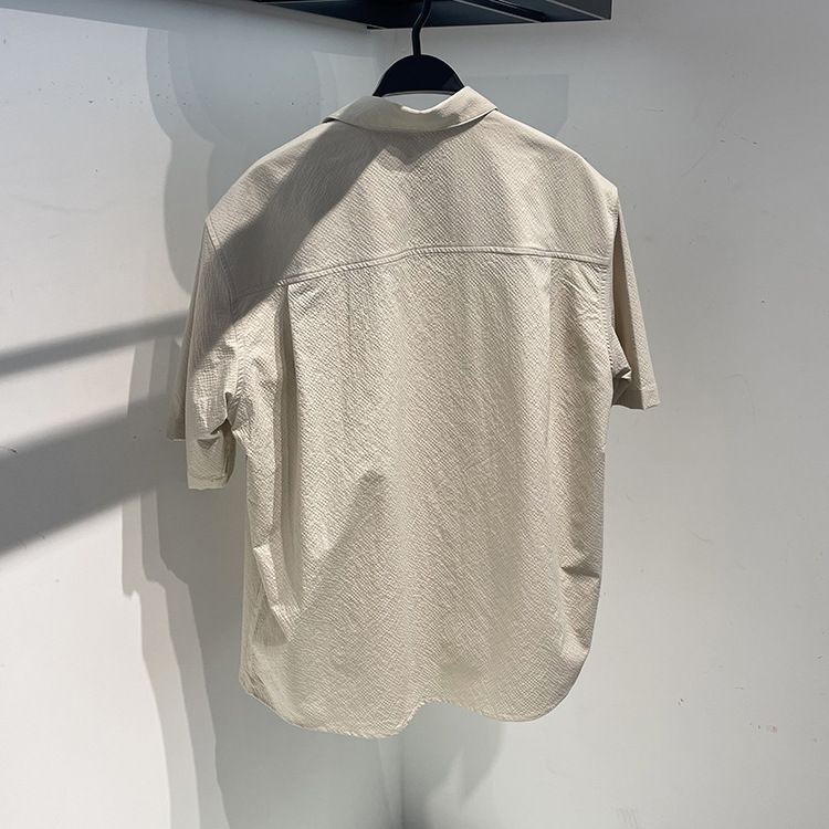 Meeste rõivad Suvine lühikeste varrukatega särk Meeste kallihinnaline Ameerika vabaaja Khaki mood poolvarrukatega kena jope_voghion.com