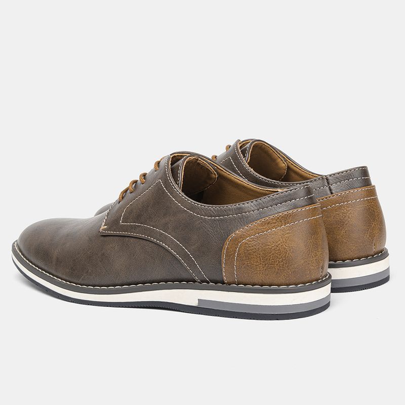 Atmungsaktive Freizeitschuhe für Herren – Leichte Slipper aus PU-Leder mit rutschfester Gummisohle | Bequem und stilvoll für den Alltag_voghion.com