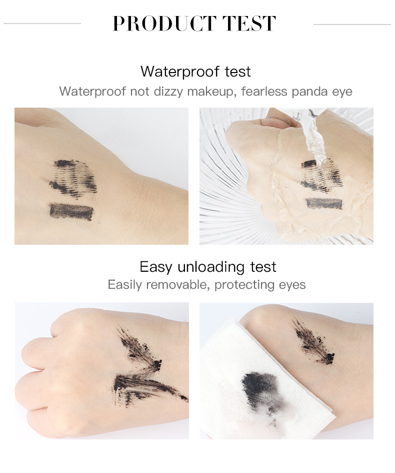 Make-up Pudaier Crown Wasserfest, dicht, lang, lockig, nicht verschmierend, 4D-Augenschwarz_voghion.com