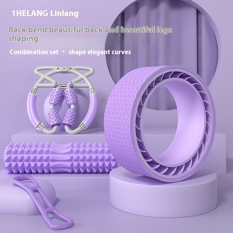 Equipo de estiramiento para principiantes, rueda de flexión de espalda, anillo mágico de yoga y pilates ensanchado_voghion.com