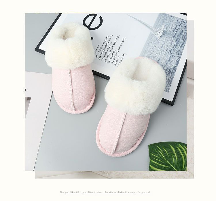 Grenzüberschreitender E-Commerce-Mao-Mund-Erhöhung Home Herren Damen Indoor und Outdoor Warm Cotton Hausschuhe Spot_voghion.com