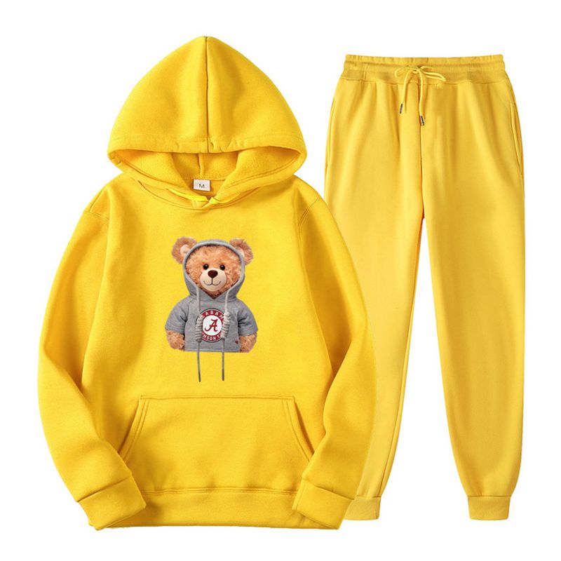 Damenbekleidung Herbst und Winter neues Sweatshirt große Größe Anzug weibliche Version lose Sport lässig zweiteiliger Anzug Damenbekleidung_voghion.com