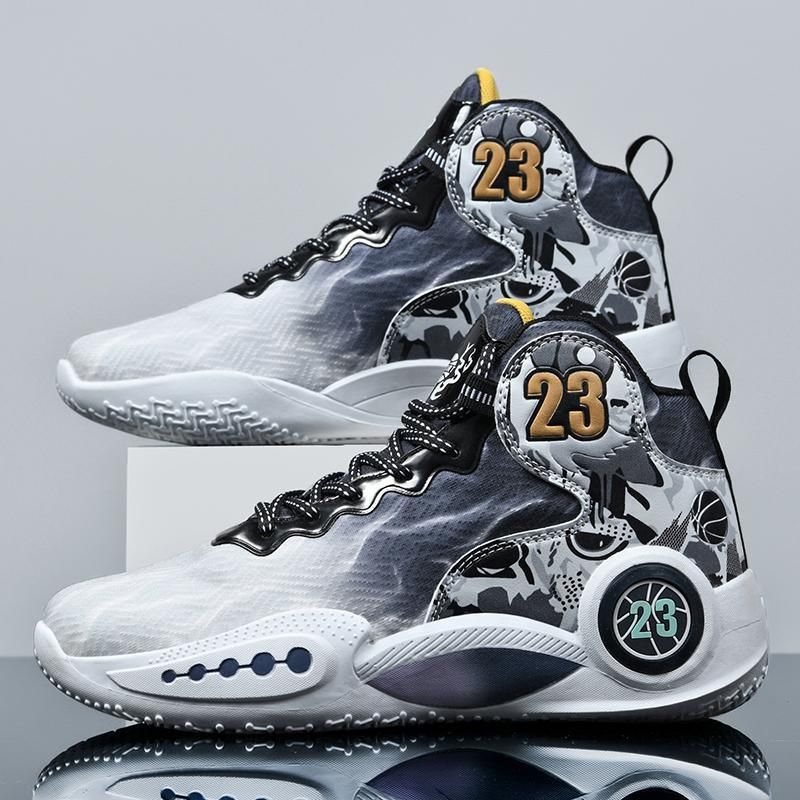 New Men's Basketball 2025 Summer Outdoor Practical Sports For Men And Teenagers Breathable Running Shoes_voghion.com