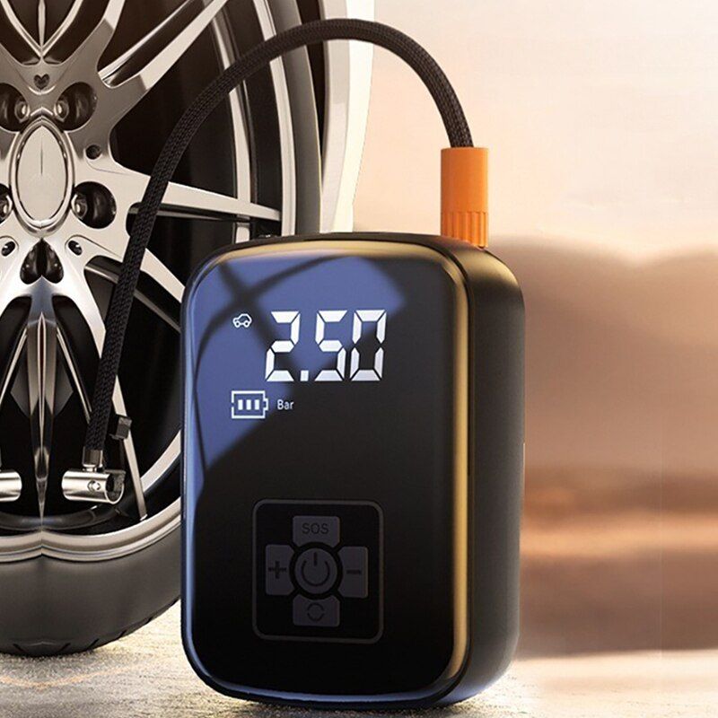 Car Tire Inflator Mini Air Compressor 12V 150PSI Portable Electric Air Pump For Motorcycle Bicycle Tire Air Filling Pum_voghion.com
