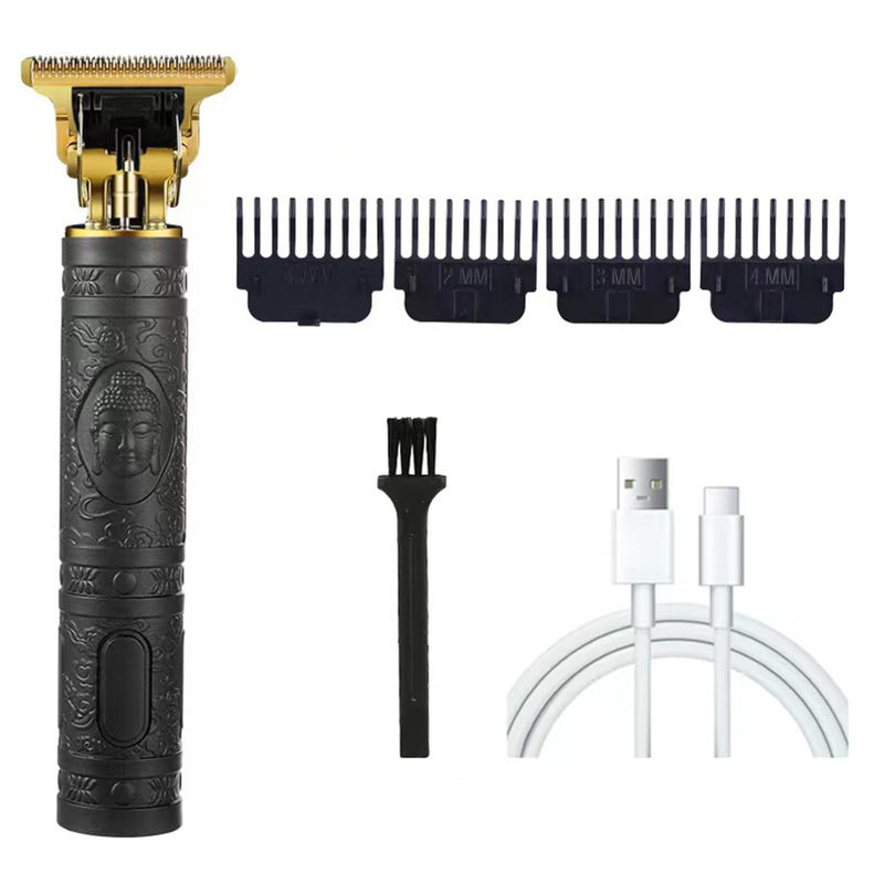 Pánský zastřihovač vlasů Barber Retro T9 Professional pro zastřihovač břitvy Bezdrátový zastřihovač vlasů Beard Man Shavin_voghion.com