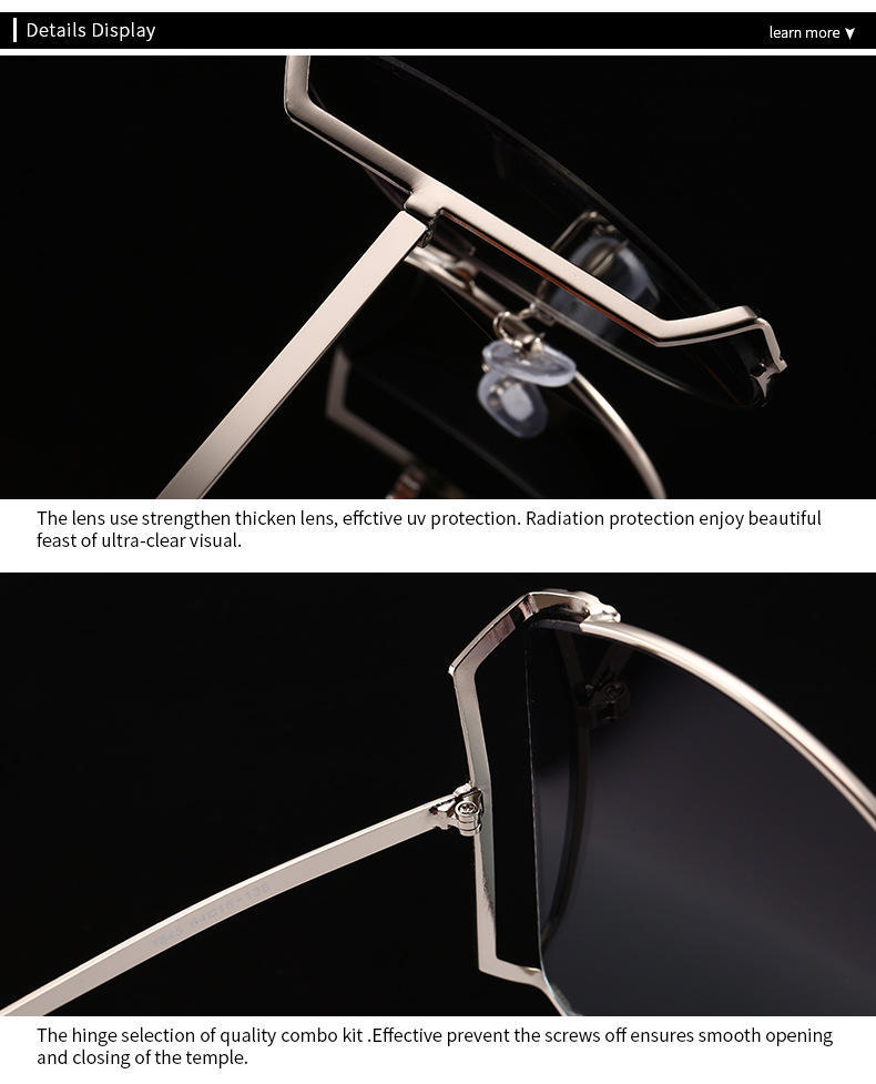 Sonnenbrille, blendfrei, UV-Polarisator, Paar-Sonnenbrille_voghion.com