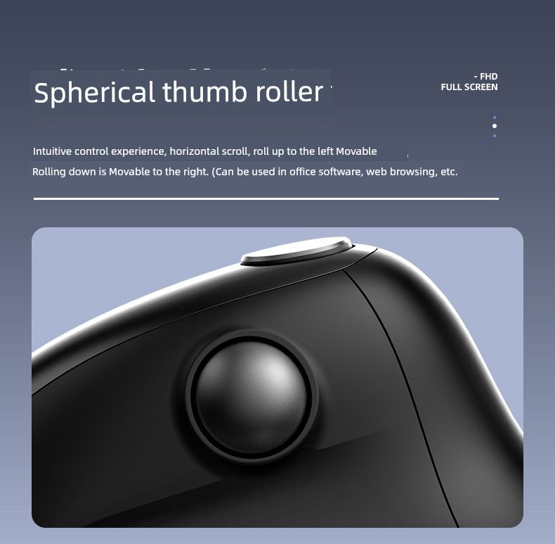 Colorful M618xsd Explorer Wireless Thumb Horizontal Roller Ergonomic Three-Model Rechargeable Vertical Mouse_voghion.com