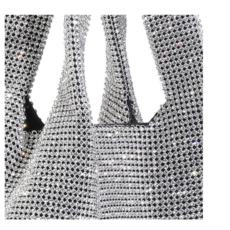 Borsa a mano minimalista con strass_voghion.com