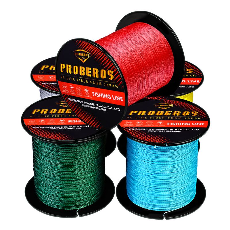 Dali Ma 4-strand 100m Multicolor PE 0.4#Rock Sea Fishing Braided Line Black Label 10.1m Colors_voghion.com