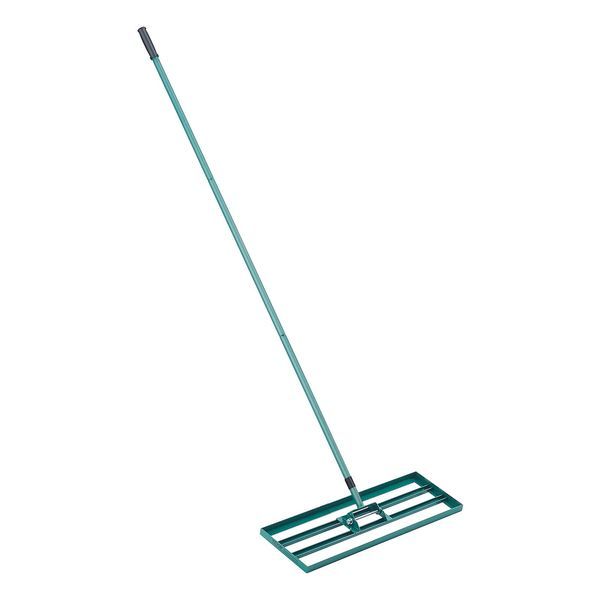 Lawn Leveling Rake, 30'x10' Level Lawn Tool, Heavy-duty Lawn Leveler With 78' Steel Extended Handle, Yard Leveling Rake Suit For Garden, Golf Lawn,_voghion.com