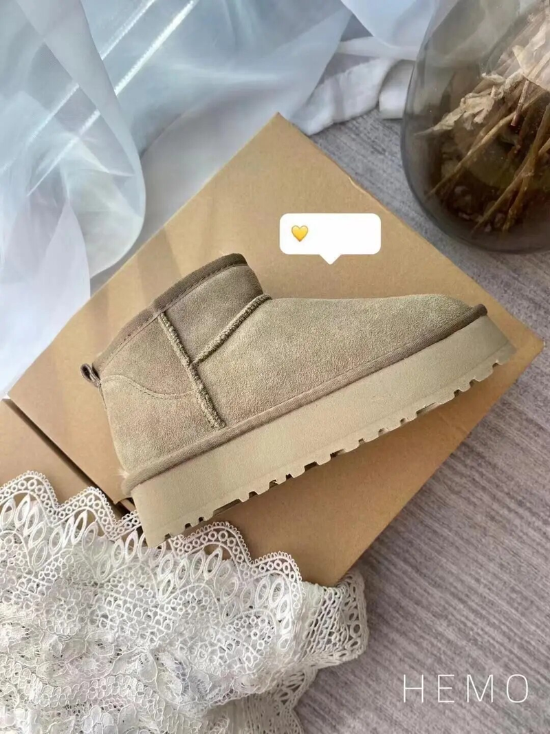 Designer Snow Boots Australia Mini Platform Boot Womens Tazz Slippers Tasman Slip-on Slides Winter Warm Booties Wool Suede Skin Shoes Ankle Bootes_voghion.com