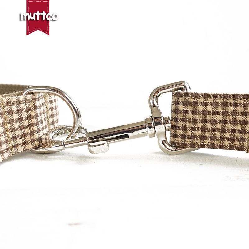 MUTTCO Teddy Golden Retriever Collar Pet Set Tear-Resistant Dog Walking Leash UDC-072_voghion.com