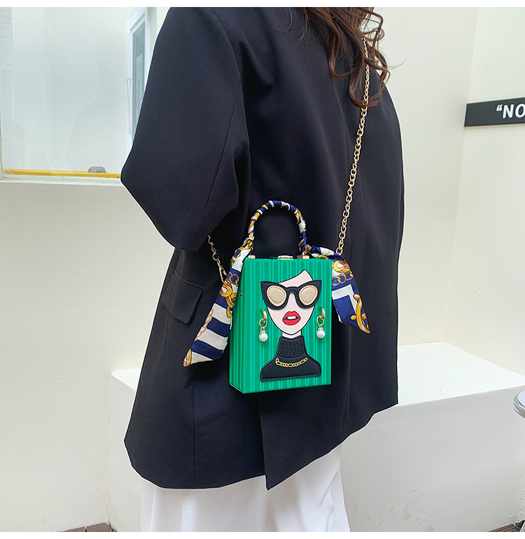 Abendtaschen für Frauen 2023 Neue Modische Leder Schulter Tasche Frau Harte Hohe Qualität Hip Hop Party Designer Handtasche_voghion.com