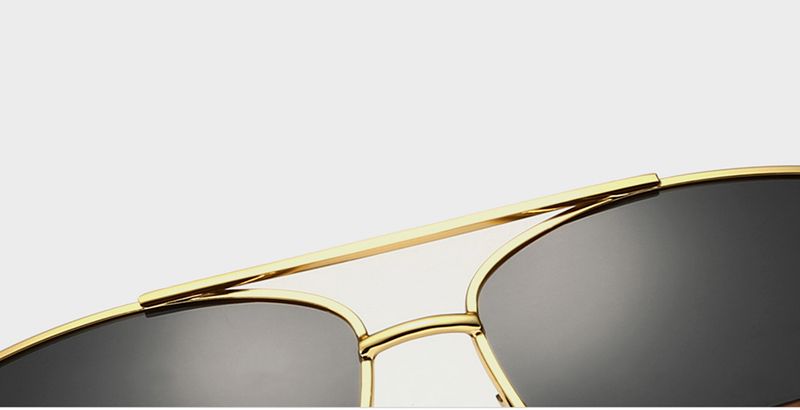 Occhiali da sole classici all'ingrosso da uomo con marchio, occhiali da sole polarizzati rettangolari ultraleggeri con protezione UV400_voghion.com