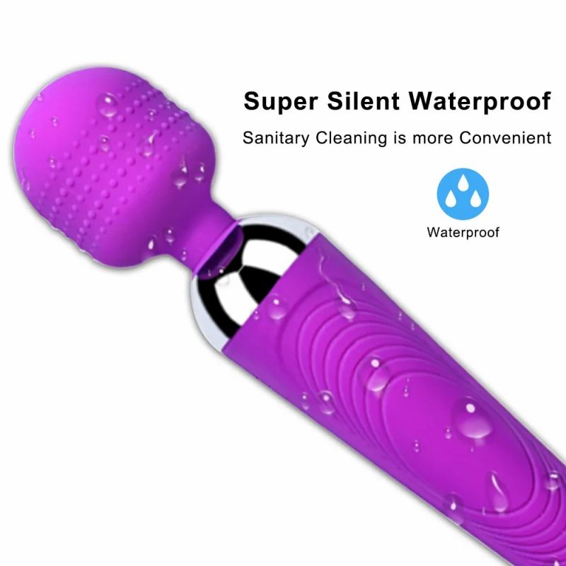 Vibrador AV potente de 20 velocidades, varinha mágica, brinquedos sexuais para clitóris_voghion.com