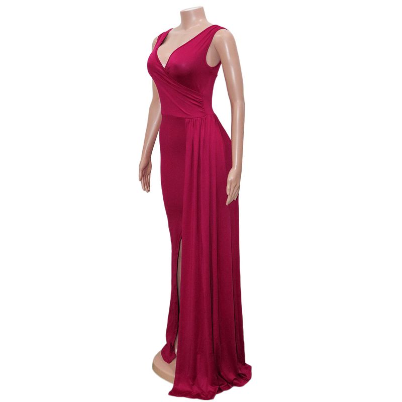 Women's Clothing Ball Gown Evening Dress Elegant Sexy Floor Length Dress Female_voghion.com