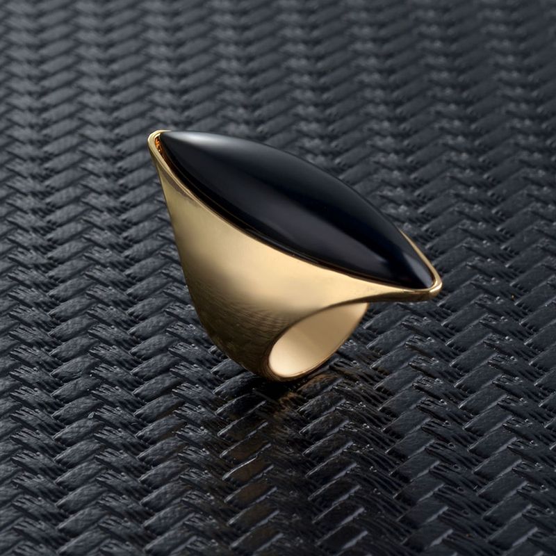 Bague niche rétro pour femme avec pierres précieuses_voghion.com