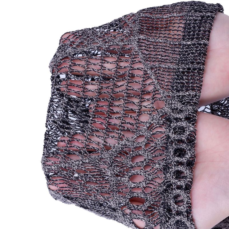 Breathable Hollow Pattern Pile Hat – Women's Summer Pullover For Shopping & Leisure (Fashionable Retro Style)_voghion.com