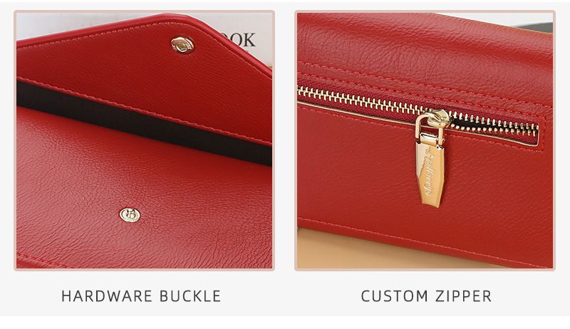 New BAELLERRY ladies long wallet thin multi-card mobile phone bag fashion clutch wholesale_voghion.com