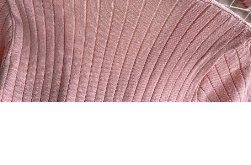 Gonna aderente con vita a temperamento nero lavorato a maglia nuova da donna_voghion.com