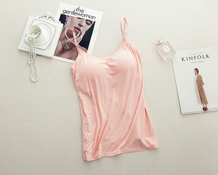 Canotta con reggiseno senza ferretto in intimo intero_voghion.com