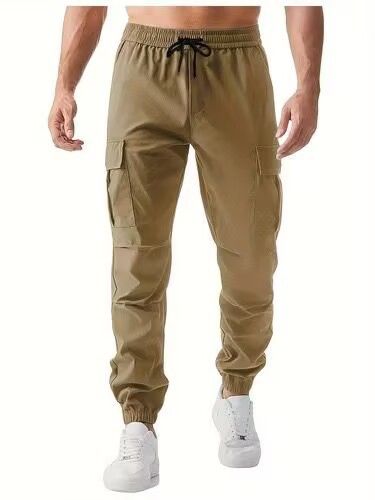 Pantaloni cargo leggeri da uomo – Pantaloni tattici ad asciugatura rapida per corsa ed escursionismo (poliestere traspirante, S-XXL)_voghion.com