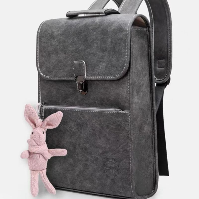 Minimālistiska datora soma, koledžas studentiem, korejiešu versija_voghion.com