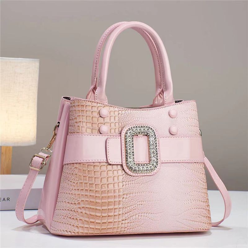 Damhandväska Enkel Super Stor Kapacitet Hinkväska Mode Handväska Axelväska Crossbody_voghion.com
