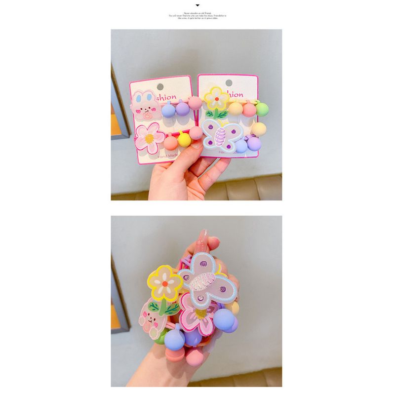 Corda per capelli per bambini con motivo a cartoni animati, piccolo orso legato ai capelli, grazioso elastico, copricapo con coda di cavallo per bambine, copricapo con passanti per capelli per bambine_voghion.com