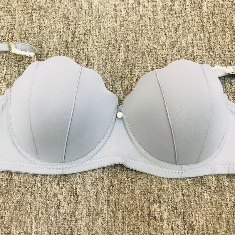 Sujetador push-up con aros y encaje para mujer: realce sensual y cómodo con tirantes ajustables._voghion.com