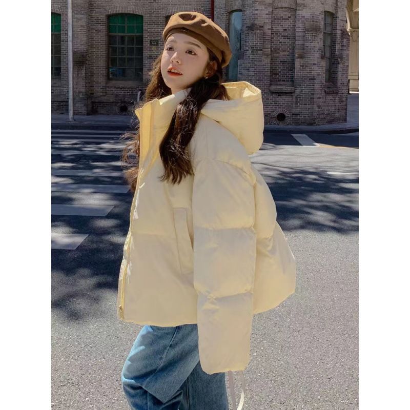 Giù e inverno nuova versione coreana spesso cotone piccolo studenti larghi corti versatili giacca per le donne_voghion.com