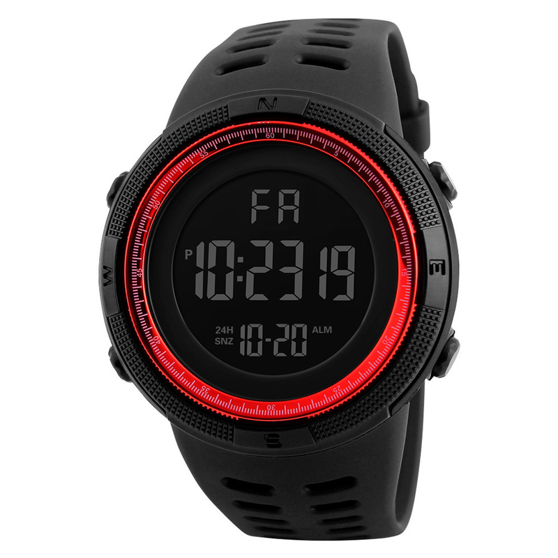 Herren Elektronische Großbild-Sport Multifunktionale Kaltlicht Student Mode Internet Promi Uhr_voghion.com