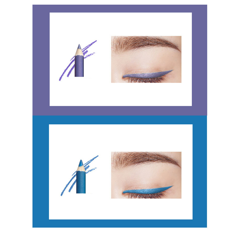 GLAZZI Lipliner Eyeliner Doppelkopf wasserfester Augenbrauenstift mit Messerhobel Make-up-Stift_voghion.com