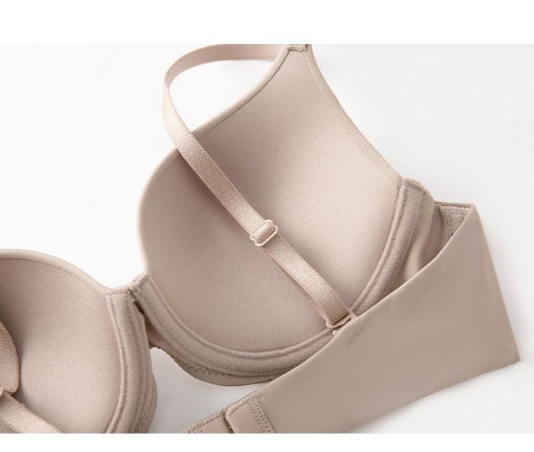 Fraen Plus Size Lingerie Nahtlos BH Fir Fraen Sammt Grouss Broscht Fir Kleng Broscht Ze weisen Anti-Häng Atmungsaktiv_voghion.com