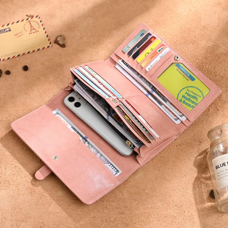 Bank Card RFID Anti-Theft Swipe Anti-Demagnetization 702025 Off Document Holder Ins Style Women's Phone Bag_voghion.com